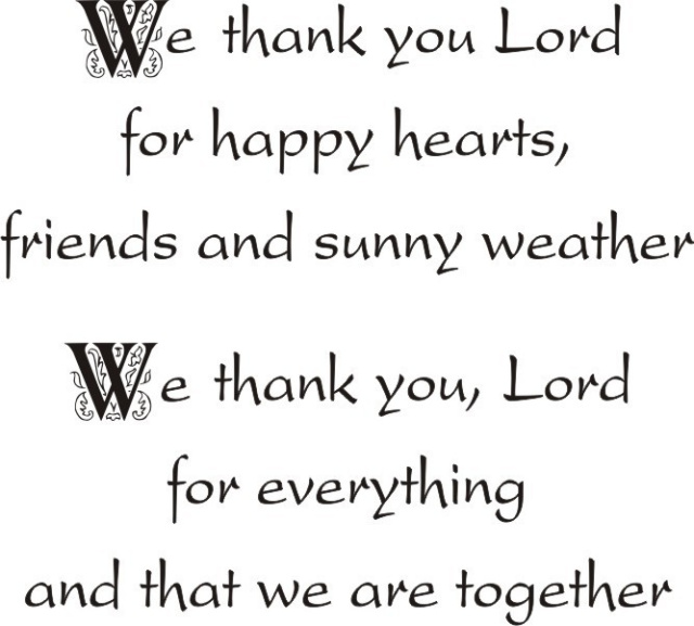 Thank You Lord Greeting